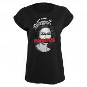 Camiseta mujer Famous God can't Save