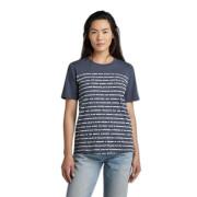 Camiseta de mujer G-Star Stripe Text