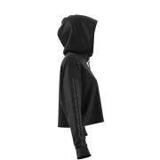 Sudadera con capucha para mujer adidas Originals APP Cropped