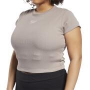 Camiseta mujer Reebok acanalado (tamaños grandes)
