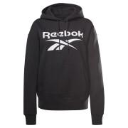 Sudadera con capucha para mujer Reebok Identity Logo Fleece