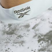 Camiseta de manga corta para mujer Reebok Cloud Splatter-Print