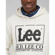 Sweatshirt capucha suelta Lee Logo