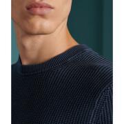 Jersey de cuello redondo con textura teñida Superdry Academy