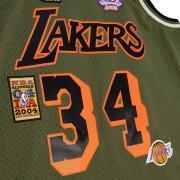 Camiseta Los Angeles Lakers NBA Flight Swingman 1996 Shaquille O'neal