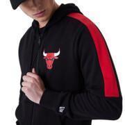 Sudadera con capucha Chicago Bulls NBA FZ Panel Detail