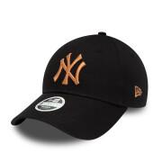 Gorra de mujer New York Yankees Metallic Logo