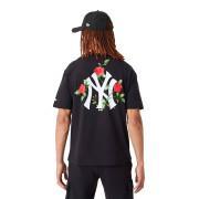 Camiseta oversize New York Yankees Floral Graphic