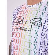 Camiseta con logotipo en degradado arco iris Project X Paris