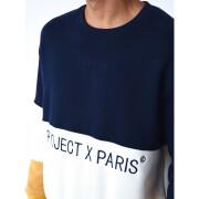 Sudadera de punto con cuello redondo Project X Paris Colorblock