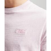 Camiseta bordada de algodón orgánico Superdry Vintage Logo