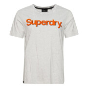 Camiseta de mujer con logotipo fluorescente Superdry Core