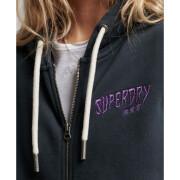 Sweatshirt sudadera con cremallera para mujer Superdry Vintage Merch Store