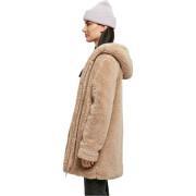 Polar con capucha para mujer Urban Classics sherpa