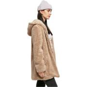 Polar con capucha para mujer Urban Classics sherpa