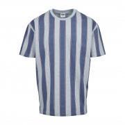 Camiseta Urban Classics printed oversized bold stripe (grandes tailles)