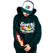 Sudadera con capucha Tealer Support Your Friends