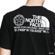 Coordenadas de la camiseta The North Face 