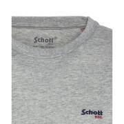 Camiseta con logotipo pequeño Schott casual