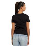 Camiseta de manga corta para mujer Guess Gueemblem Logo Easy Fit