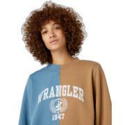Sweatshirt cuello redondo de mujer Wrangler 2Way